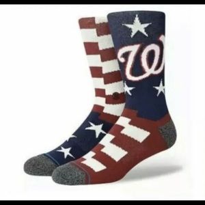 Stance Washington Nationals Socks - NWT
